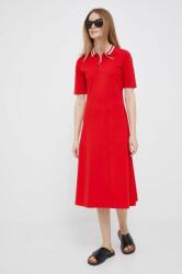Tommy Hilfiger rochie culoarea rosu, mini, evazati PPYX-SUD1O5_33X