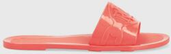 Lauren Ralph Lauren papuci 802891416001 femei, culoarea portocaliu PPYX-OBD1AT_22X