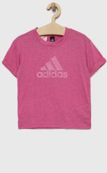 Adidas tricou copii G FI BL culoarea violet PPYX-TSG00H_40X