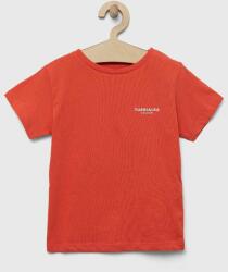 Zippy tricou de bumbac pentru copii culoarea portocaliu, cu imprimeu PPYX-TSK0AT_32X