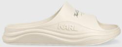 Karl Lagerfeld papuci SKOONA barbati, culoarea bej, KL75007 PPYX-KLM06K_08X