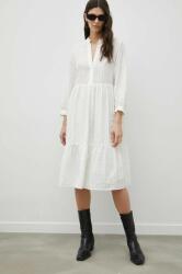 DRYKORN rochie Sorcha culoarea alb, mini, oversize PPYX-SUD13F_00X