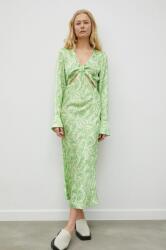 Herskind rochie Robin culoarea verde, maxi, drept PPYX-SUD1IP_77X