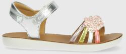 Shoo Pom sandale din piele pentru copii culoarea argintiu PPYX-OBG1D3_SLV