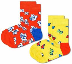 Happy Socks sosete copii Kids Dog & Bone 2-pack PPYX-LGK03E_MLC