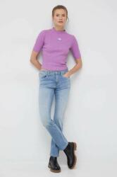 Pepe Jeans jeansi Grace femei high waist PPYX-SJD089_56X