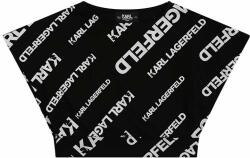 KARL LAGERFELD bluza copii culoarea negru, modelator PPYX-BDG02R_99X