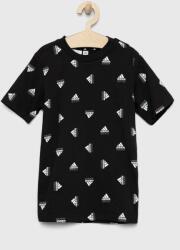Adidas tricou de bumbac pentru copii U BLUV TEE culoarea negru, modelator PPYX-TSB01W_99X