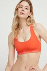 Calvin Klein Underwear sutien culoarea rosu, neted PPYX-BID1MH_33X (000QF6922E.PPYX)