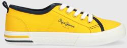 Pepe Jeans tenisi copii culoarea galben PPYX-OBK0RB_11X