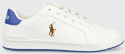 Ralph Lauren sneakers pentru copii culoarea alb PPYX-OBK0SL_00X