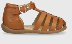 Pom D'api sandale din piele pentru copii culoarea maro PPYX-OBG16T_82X