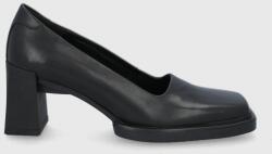 Vagabond Shoemakers pantofi de piele Edwina culoarea negru, cu toc drept PPYY-OBD02F_99X