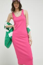 Champion rochie culoarea roz, midi, mulata PPYX-SUD1WP_42X