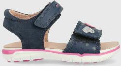 Geox sandale din piele pentru copii culoarea albastru marin PPYX-OBG0LD_59X