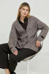 Herskind cardigan din amestec de lana Achena femei, culoarea maro PPYX-SWD06Z_88X