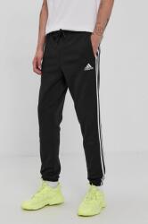 adidas Pantaloni GK8822 bărbați, culoarea negru, cu imprimeu 9BY8-SPM0A6_99X