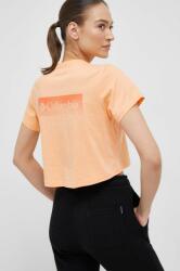 Columbia tricou din bumbac culoarea portocaliu PPYX-TSD1OA_20X