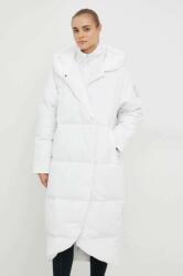 Adidas geaca de puf femei, culoarea alb, de iarna 9BYY-KUD123_00X