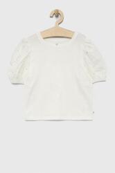 GAP tricou de bumbac pentru copii culoarea alb PPYX-BDG02D_00X