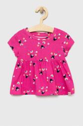GAP tricou de bumbac pentru copii x Disney culoarea roz PPYX-TSG0DL_30X