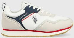 U. S. Polo Assn U. S. Polo Assn. sneakers pentru copii culoarea alb PPYX-OBK151_00X