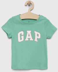 GAP tricou de bumbac pentru copii culoarea verde PPYX-TSG0DE_77X