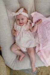 Jamiks rochie din bumbac pentru bebeluși culoarea portocaliu, mini, evazati PPYX-SUG040_24X