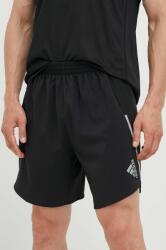 adidas Performance pantaloni scurți de alergare Designed 4 Running barbati, culoarea negru PPYY-SZM0GO_99X