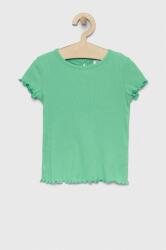 GAP tricou de bumbac pentru copii culoarea verde PPYX-TSG0D8_77X