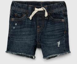 Gap pantaloni scurti din denim pentru copii culoarea albastru marin, neted, talie reglabila PPYX-SZK01F_59X