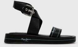 Pepe Jeans sandale SUMMER femei, culoarea negru, PLS90579 PPYX-OBD1RC_99X