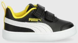 PUMA sneakers pentru copii Courtflex v2 V Inf culoarea negru PPYX-OBK03Z_99X