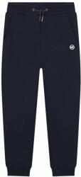 Michael Kors pantaloni de trening din bumbac pentru copii culoarea albastru marin, neted PPYX-SPG03O_59X