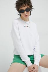 Tommy Hilfiger bluza femei, culoarea alb, cu imprimeu PPYX-BLD0R1_00X