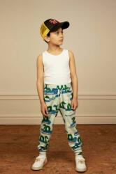 Mini Rodini pantaloni de trening pentru copii culoarea verde, modelator PPYX-SPK00G_77X