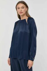 Michael Kors bluza femei, culoarea albastru marin, neted PPYX-BDD0DD_59X