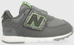 New Balance sneakers pentru copii NBNW574 culoarea gri PPYX-OBK15Y_90X