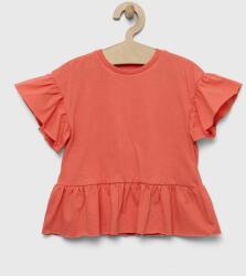 Zippy tricou de bumbac pentru copii culoarea portocaliu PPYX-TSG0KN_32X