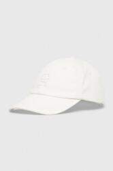 Tommy Hilfiger șapcă de baseball din bumbac culoarea alb, neted PPYX-CAM048_00X