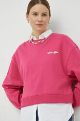 Wrangler bluza femei, culoarea roz, cu imprimeu PPYX-BLD0SY_42X