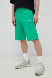 Champion pantaloni scurti barbati, culoarea verde PPYX-SZM0LK_76X