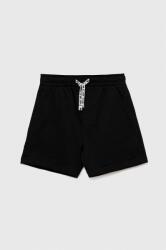 Birba&Trybeyond pantaloni scurți din bumbac pentru copii culoarea negru, talie reglabila PPYX-SZB071_99X