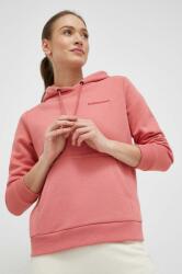 Peak Performance bluza femei, culoarea roz, cu glugă, neted 9BYY-BLD1EY_38X