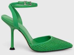 MICHAEL Michael Kors pantofi cu toc Imani culoarea verde, 40R3IMHP1D PPYX-OBD0W5_77X