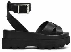 Altercore sandale Zoe femei, culoarea negru, cu platforma 99KK-OBD0BG_99X