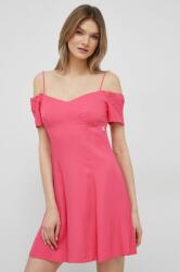 Calvin Klein rochie culoarea roz, mini, evazati PPYX-SUD173_42X