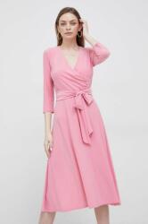 Ralph Lauren Lauren Ralph rochie culoarea roz, mini, evazați 250769904 PPYX-SUD0DW_30X