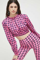 Moschino bluza femei, culoarea roz, modelator PPYX-BDD01J_43X