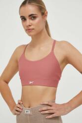 Reebok sutien yoga culoarea portocaliu, neted PPYX-BID10T_32X